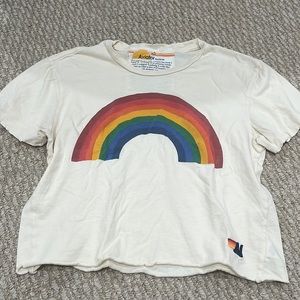 Aviator nation rainbow tee